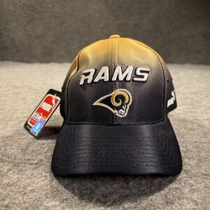 St. Louis Rams Hat Cap Strap Back Mens One Size Blue Gold NFL Football‎ Puma